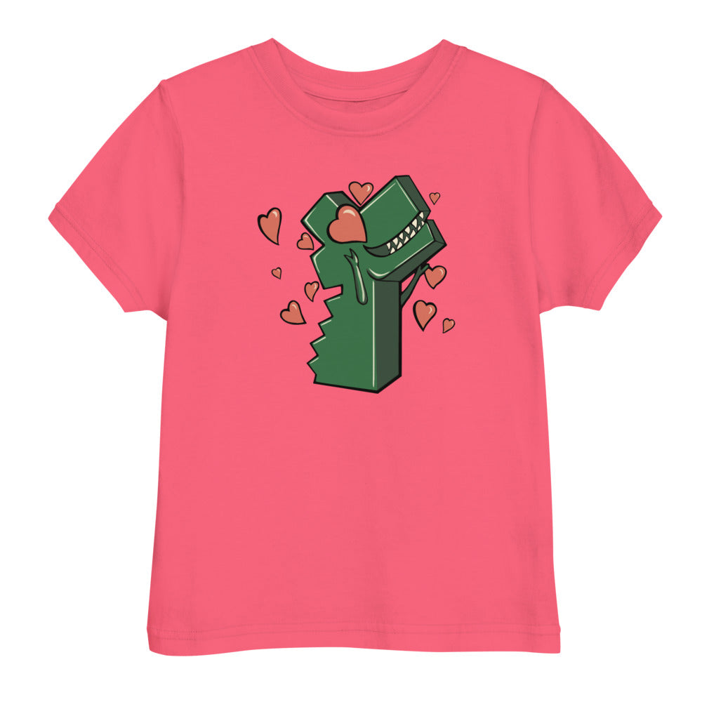 Effie the Love Dino Toddler t-shirt