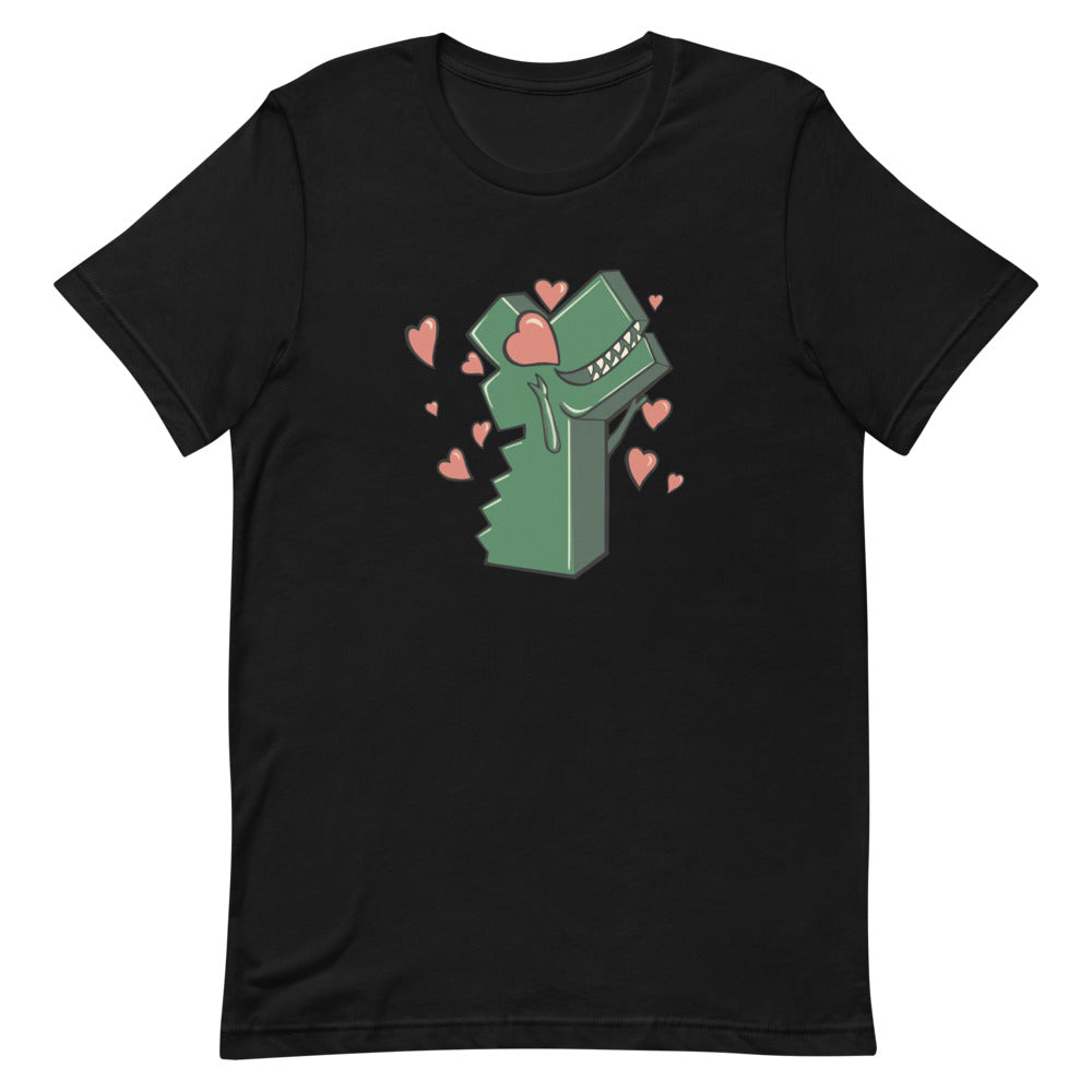 Effie the Love Dino unisex t-shirt