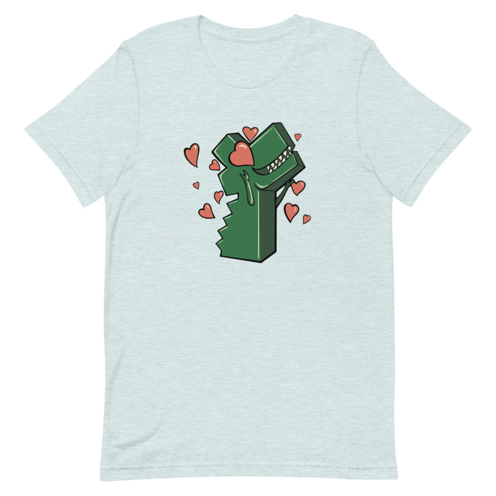 Effie the Love Dino unisex t-shirt