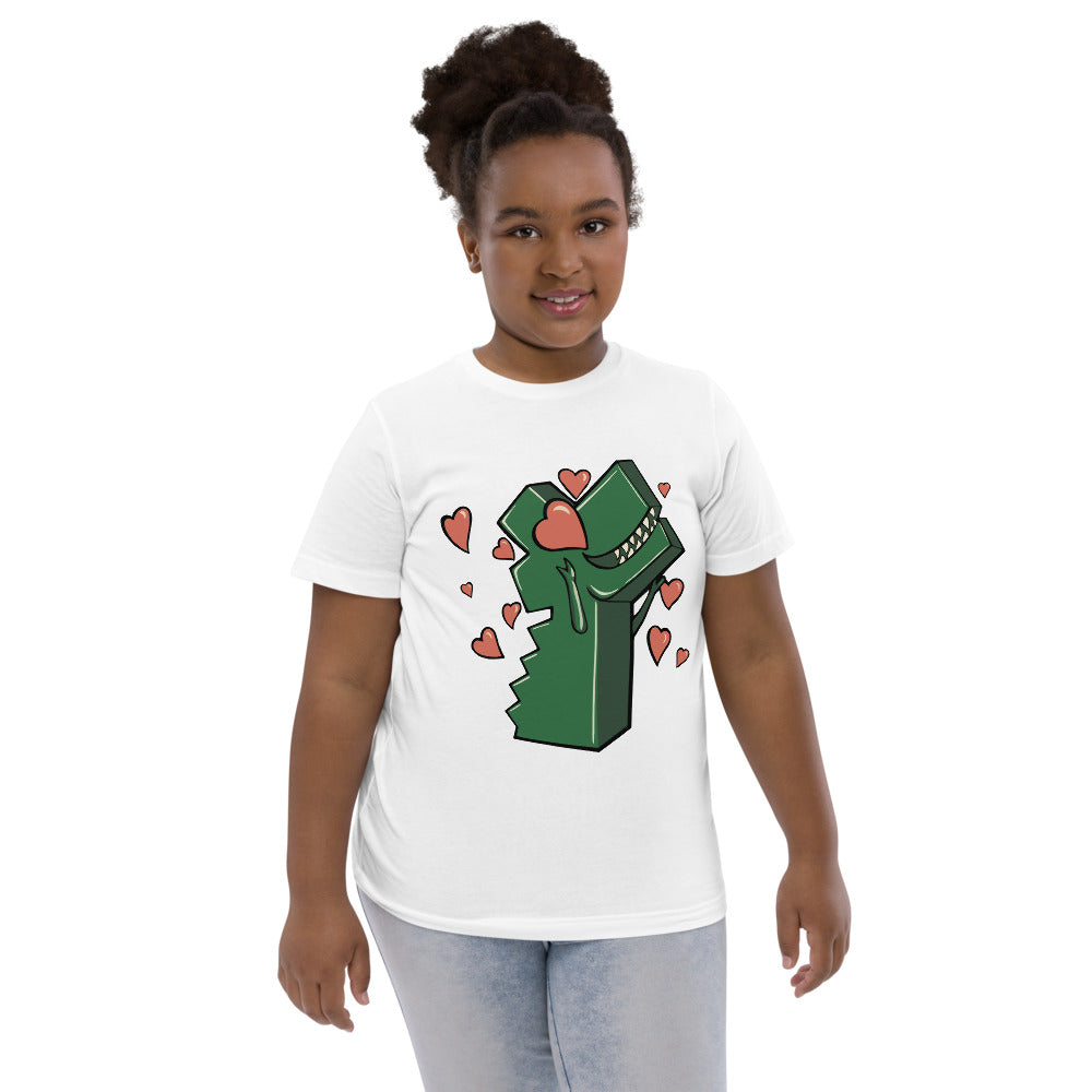 Effie the Love Dino Kids Unisex T-Shirt